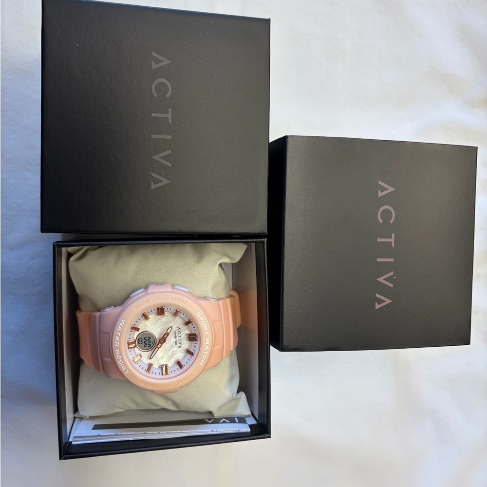 Ativa Soft Pink Sport Watch